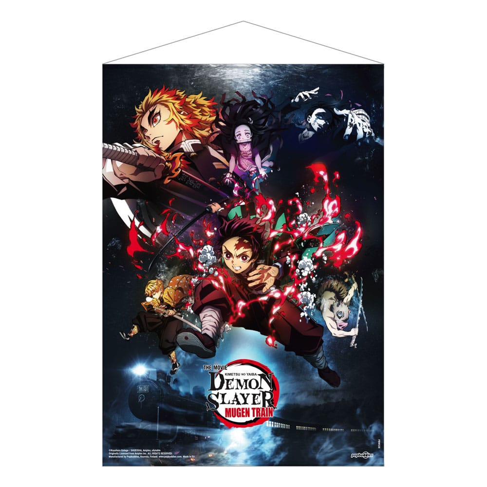 Demon Slayer: Kimetsu no Yaiba Wandrolle Mugen Train Key Visual 50 x 70 cm - Preorder - ETA: 11.11.2025