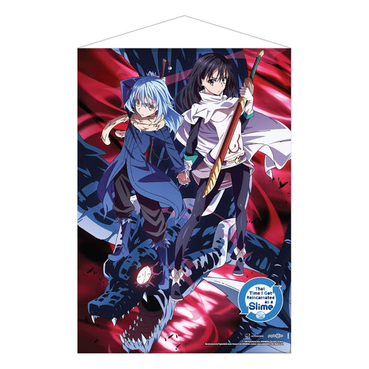 That Time I Got Reincarnated as a Slime Wandrolle Rimuru, Shizue and Veldora The Storm Dragon 50 x 70 cm - Versand: 5-7 Tage nach Bestellung