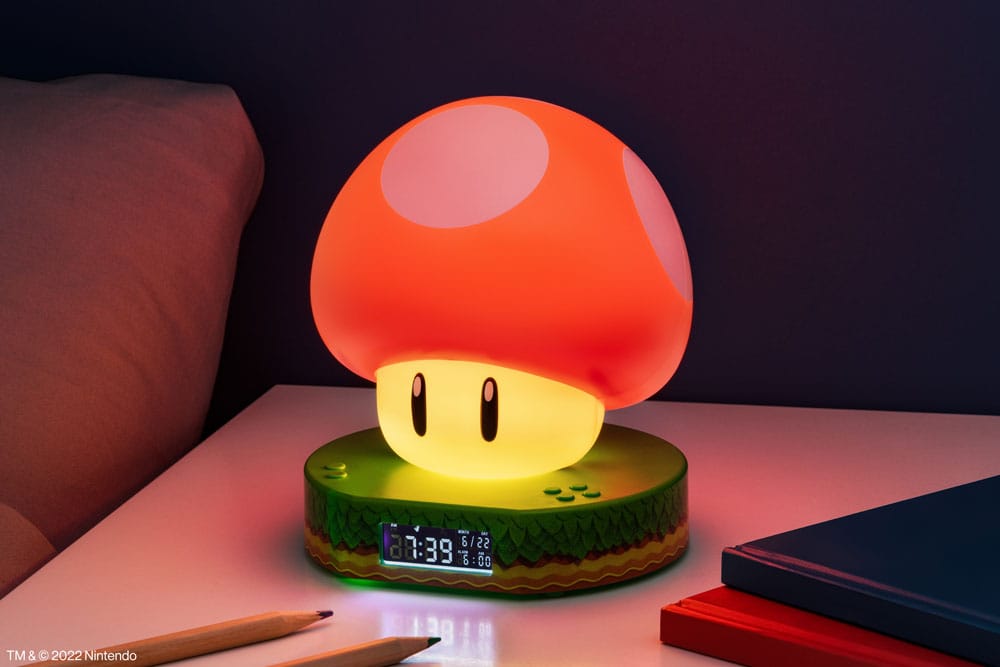 Super Mario Wecker Super Mushroom - Preorder - ETA: 13.09.2025