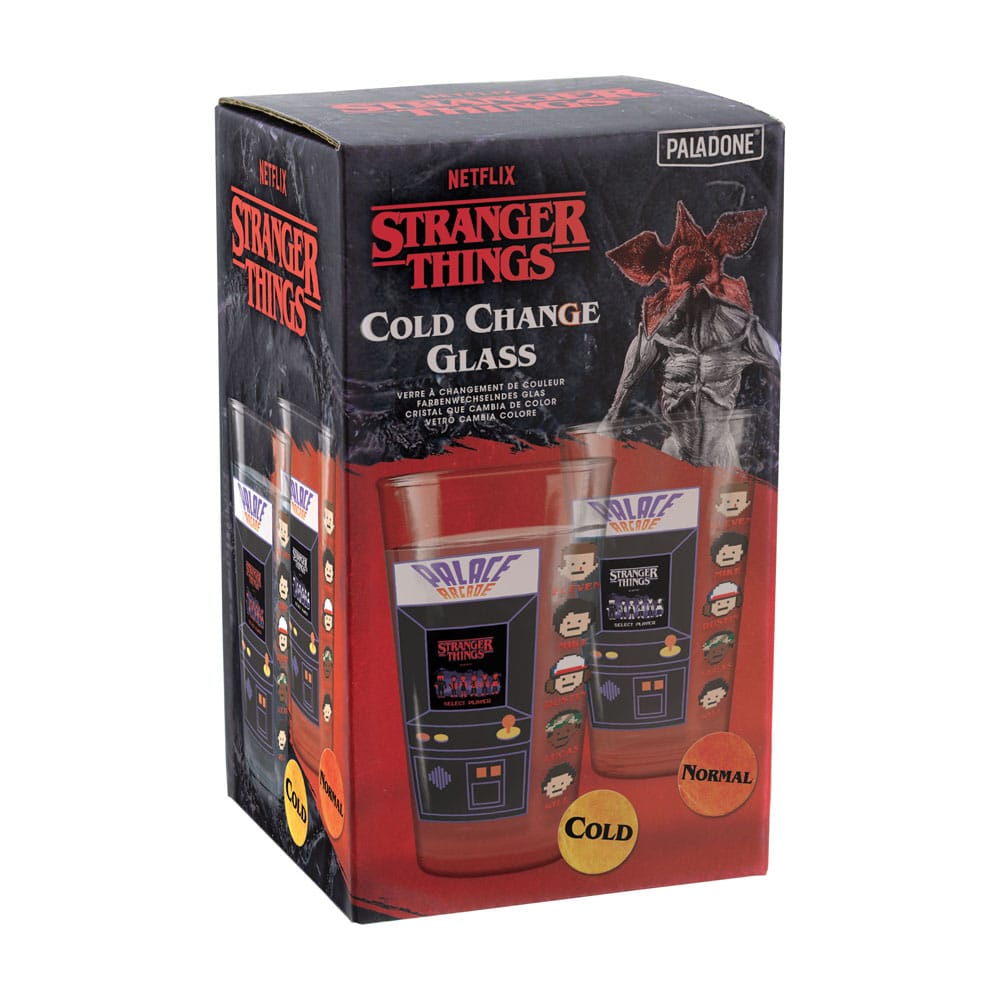 Stranger Things  Trinkglas mit Thermoeffekt Arcade 400 ml - Preorder - ETA: 09.10.2025