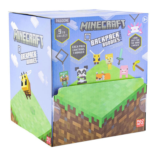 Minecraft Taschenanhänger Backpack Buddies Mystery Bags Series 2 Display (24)     - Versand: 5-7 Tage nach Bestellung
