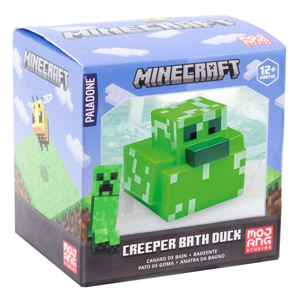 Minecraft Badeente Creeper 6 cm   - Versand: 5-7 Tage nach Bestellung
