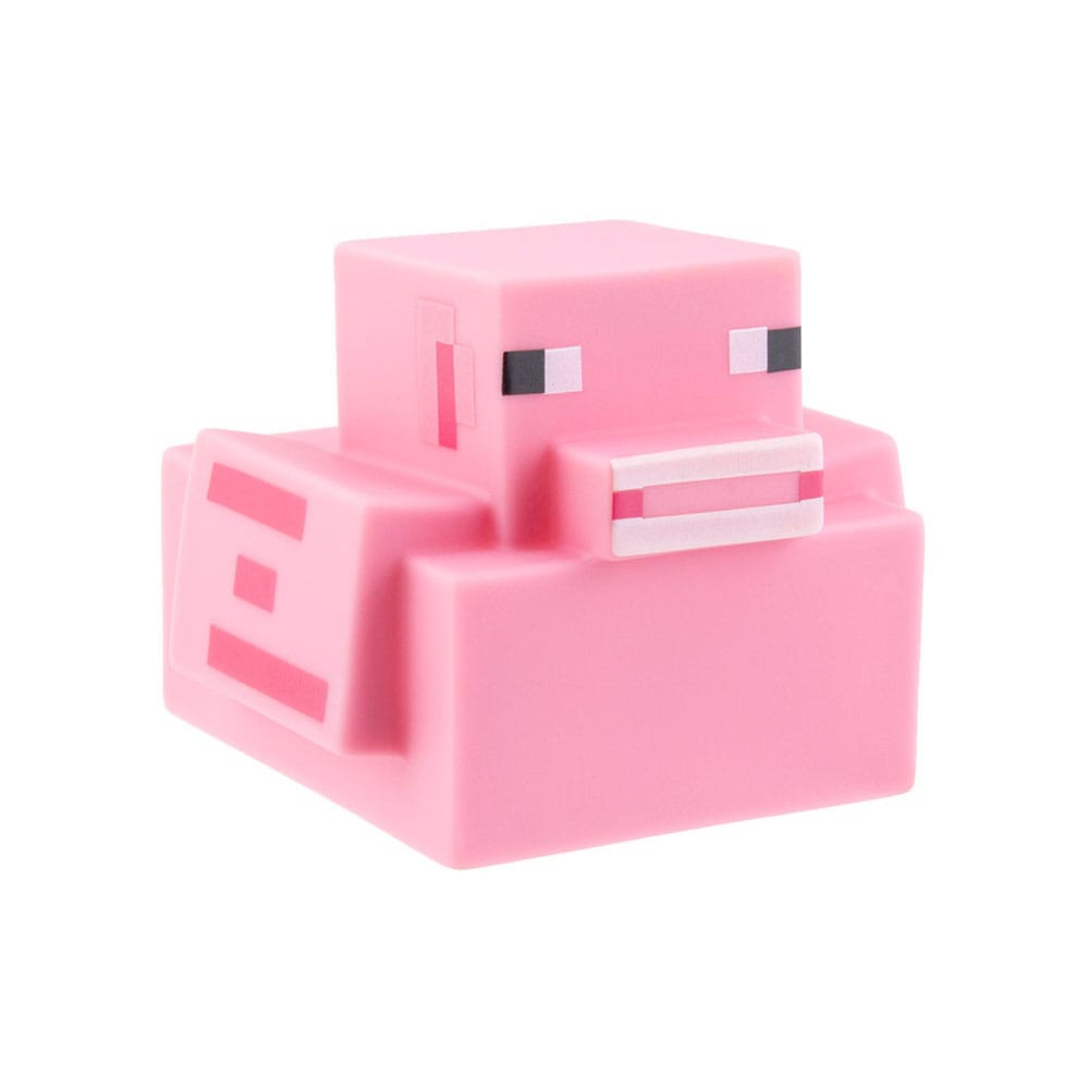 Minecraft Badeente Pig 6 cm   - Versand: 5-7 Tage nach Bestellung