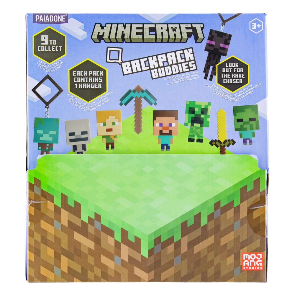 Minecraft Taschenanhänger Backpack Buddies Mystery Bags Series 4 Display (24)     - Preorder - ETA: 24.10.2025