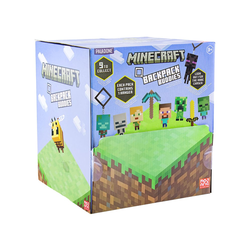 Minecraft Taschenanhänger Backpack Buddies Mystery Bags Series 4 Display (24)     - Preorder - ETA: 24.10.2025