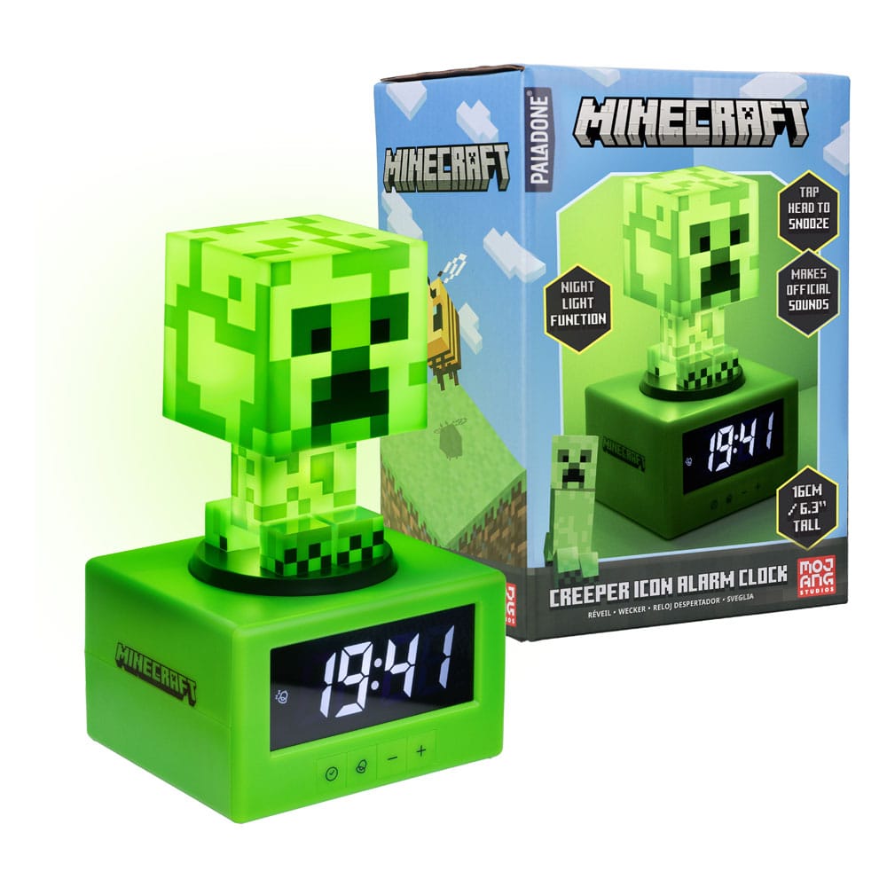Minecraft: Creeper Icon Alarm Clock - Versand: 5-7 Tage nach Bestellung