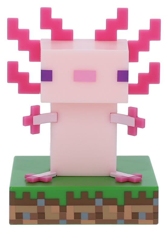 Minecraft Icon Leuchte Axolotl V3 11 cm - Preorder - ETA: 25.01.2027