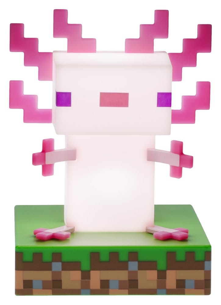 Minecraft Icon Leuchte Axolotl V3 11 cm - Preorder - ETA: 25.01.2027