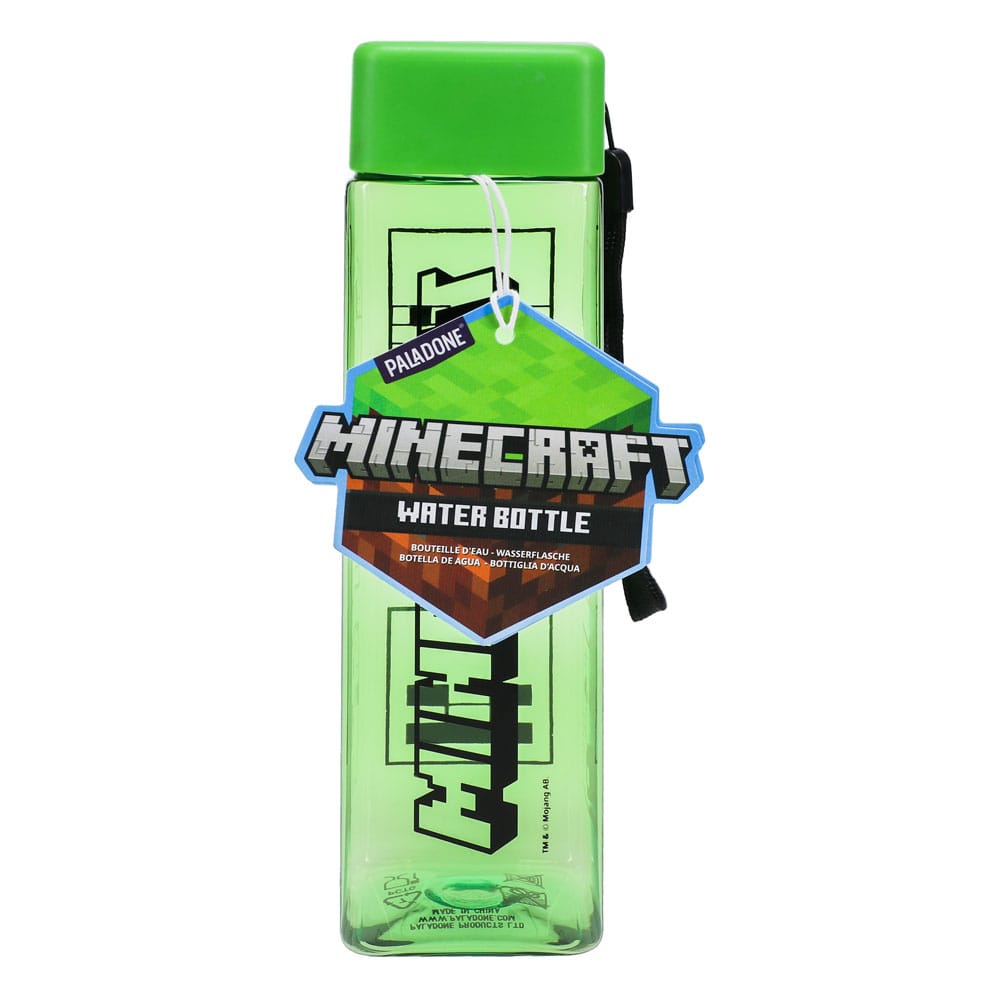 Minecraft Trinkflasche Square Shaped  - Preorder - ETA: 09.10.2025