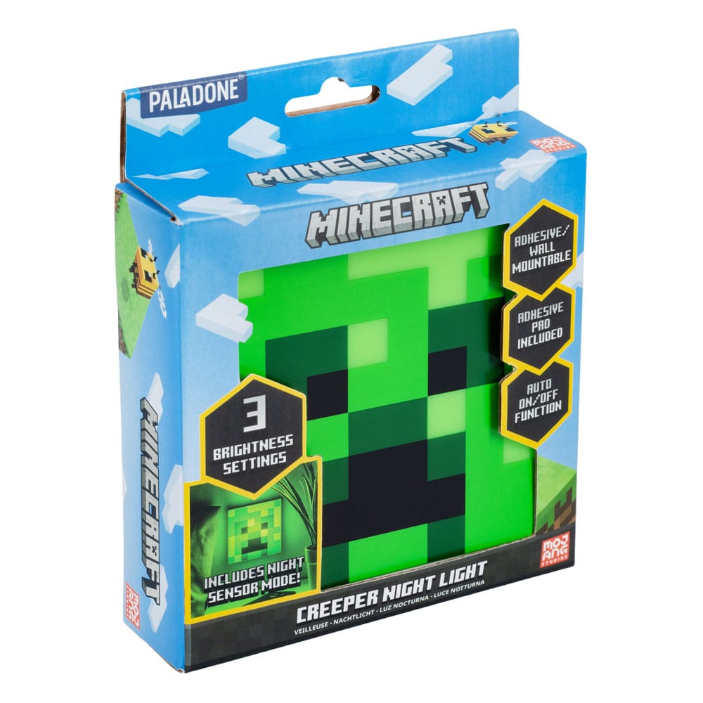 Minecraft Nachtlicht Creeper 10 cm   - Versand: 5-7 Tage nach Bestellung