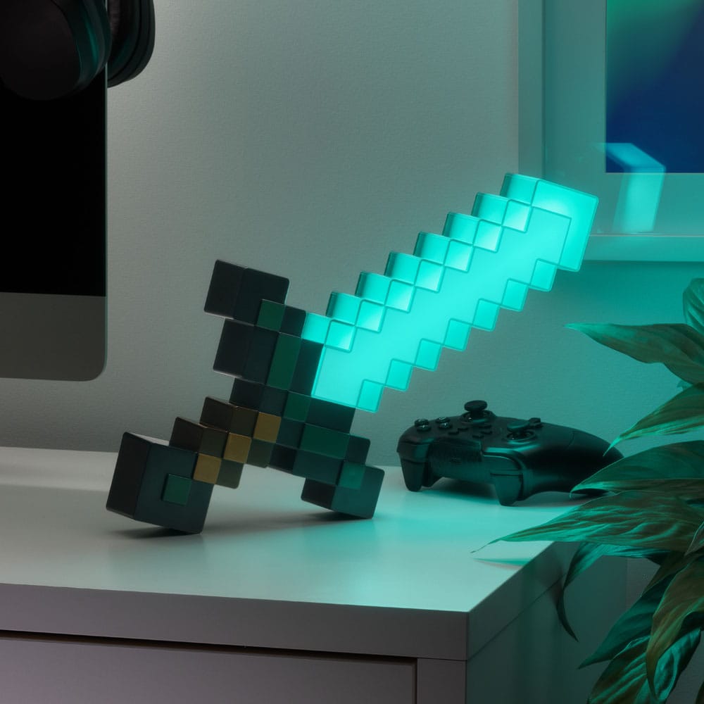 Minecraft Leuchte Diamantschwert 40 cm - Preorder - ETA: 24.10.2025