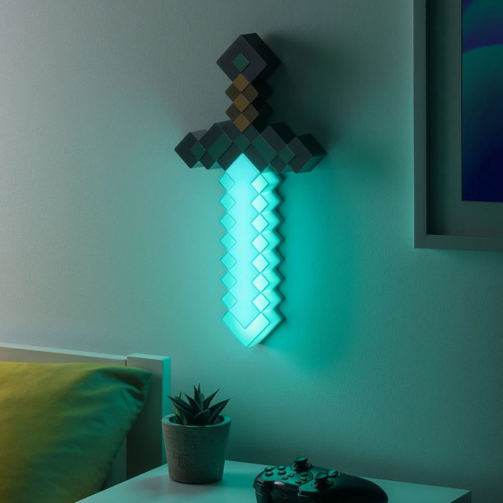 Minecraft Leuchte Diamantschwert 40 cm - Preorder - ETA: 24.10.2025