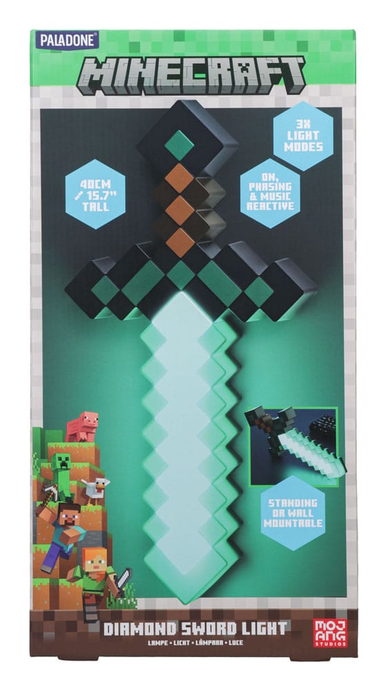 Minecraft Leuchte Diamantschwert 40 cm - Preorder - ETA: 24.10.2025