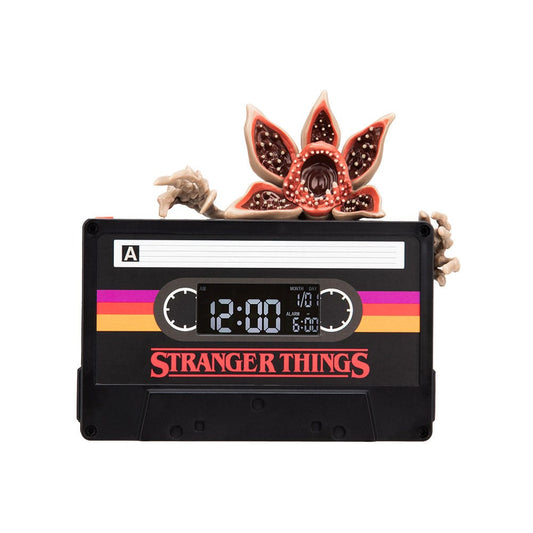 Stranger Things 5 Wecker Demogorgon Cassette 15 cm  - Versand: 5-7 Tage nach Bestellung