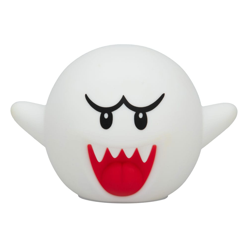 Super Mario Squishy Glo Silikon-Leuchte Boo 14 cm     - Versand: 5-7 Tage nach Bestellung