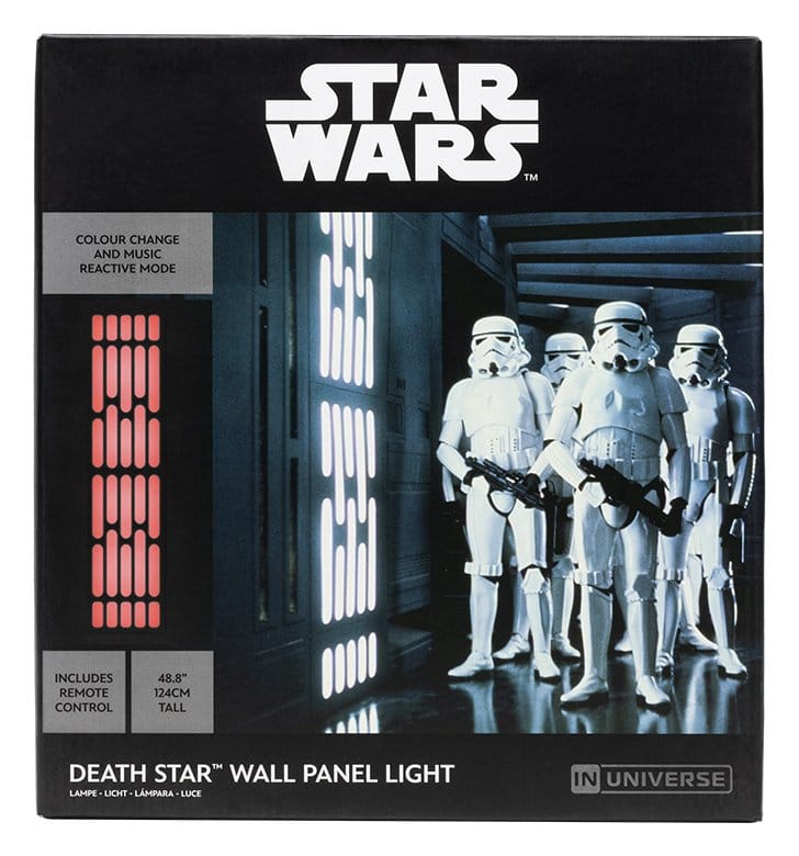 Star Wars Wandleuchte Death Star 12 x 30 cm - Preorder - ETA: 25.01.2027