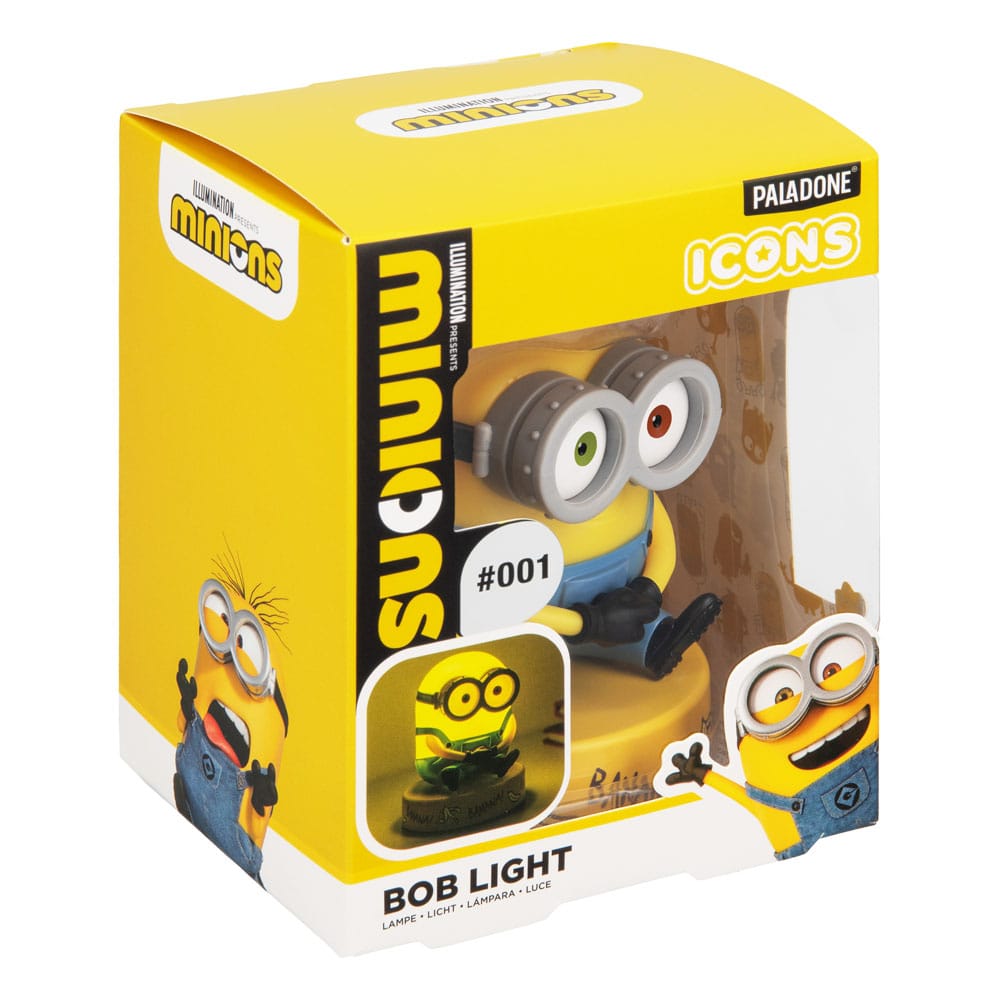 Minions Icons Leuchte Bob 11 cm    - Versand: 7 Tage nach Bestellung
