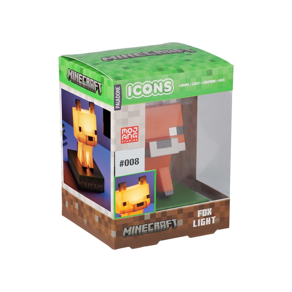 Minecraft Icons Leuchte Fuchs 11 cm - Preorder - ETA: 25.11.2025