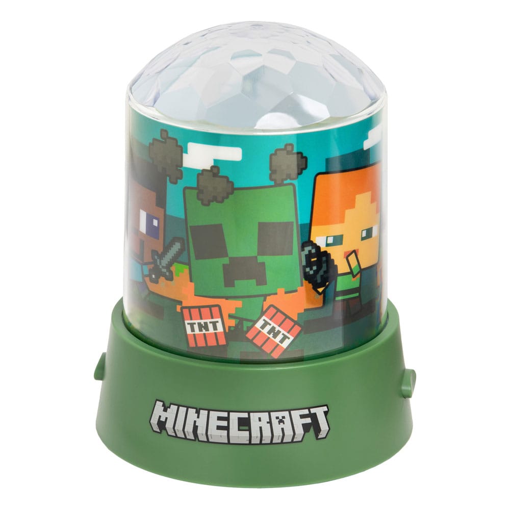 Minecraft Party Projektionsleuchte 13 cm   - Versand: 5-7 Tage nach Bestellung