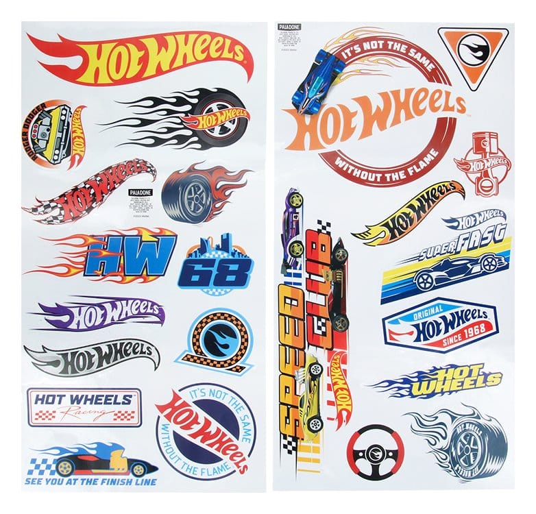 Hot Wheels Wandaufkleber Set - Preorder - ETA: 25.08.2026