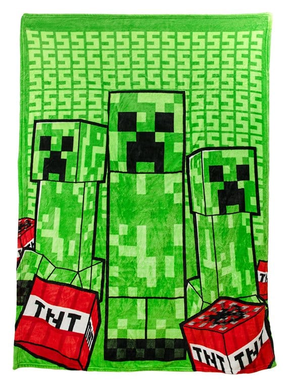 Minecraft Kissen-Decke Creeper 2-in-1 Foldable 150 cm - Preorder - ETA: 25.01.2027