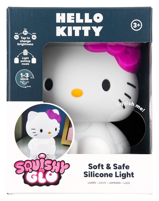 Sanrio SquishyGlo Silikon-Leuchte Hello Kitty Rechargeable V3 - Preorder - ETA: 25.01.2027