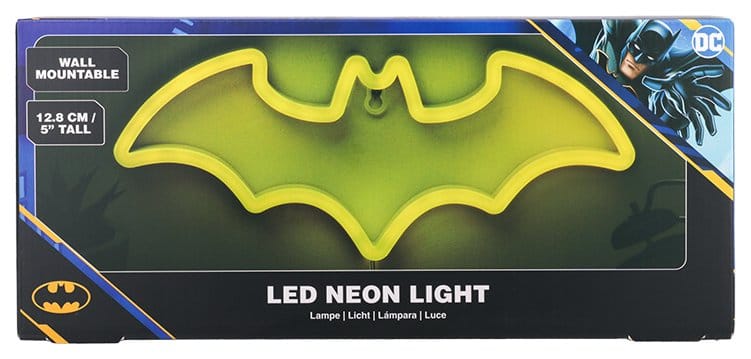 DC Comics Wandleuchte Batman LED Neon - Preorder - ETA: 25.08.2026