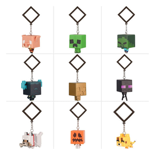 Minecraft Taschenanhänger Backpack Buddies Mystery Bags Series 3 Display (24)     - Versand: 5-7 Tage nach Bestellung