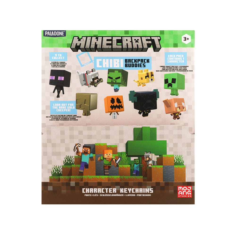 Minecraft Taschenanhänger Backpack Buddies Mystery Bags Series 3 Display (24)     - Versand: 5-7 Tage nach Bestellung