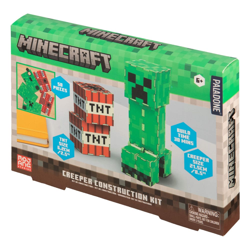 Minecraft Bauset Creeper 16 cm              - Versand: 5-7 Tage nach Bestellung