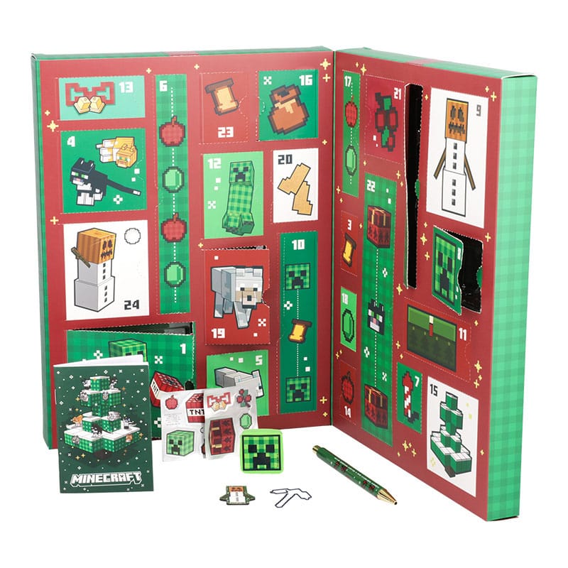 Minecraft Adventskalender Schreibwaren 24 Day  - Preorder - ETA: 09.12.2025