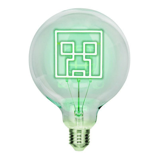 Minecraft Neon LED-Glühbirne Creeper  - Versand: 5-7 Tage nach Bestellung