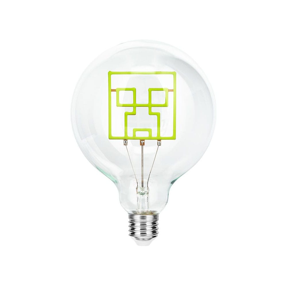 Minecraft Neon LED-Glühbirne Creeper  - Versand: 5-7 Tage nach Bestellung