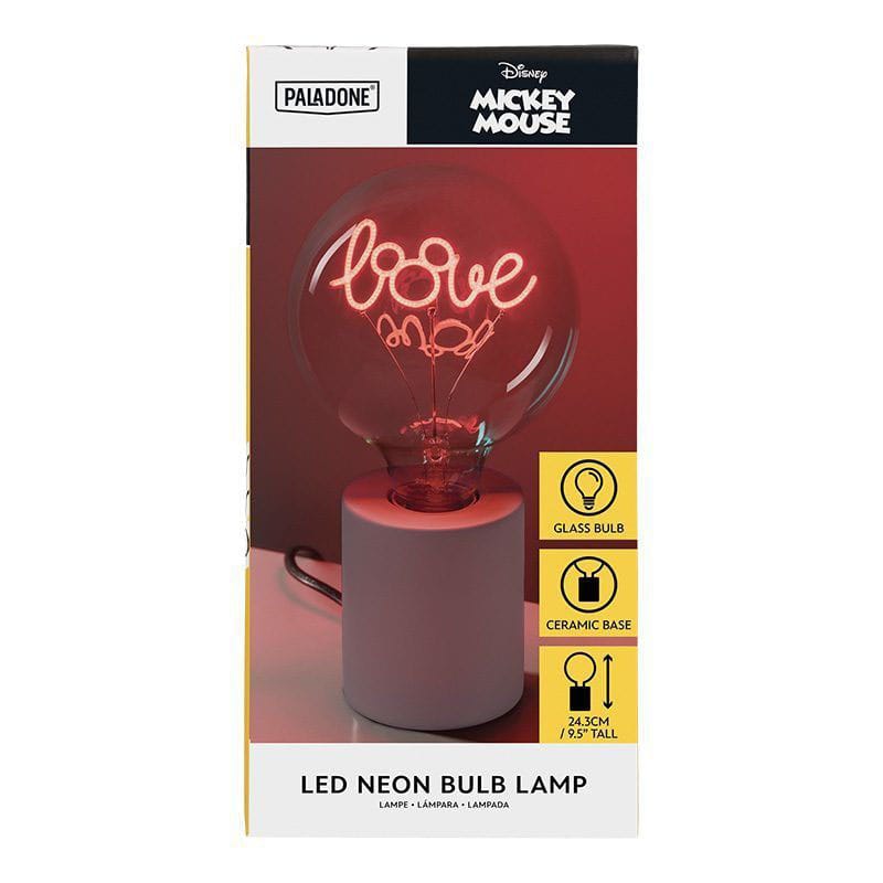 Disney Neon LED-Lampe Mickey Mouse   - Versand: 5-7 Tage nach Bestellung