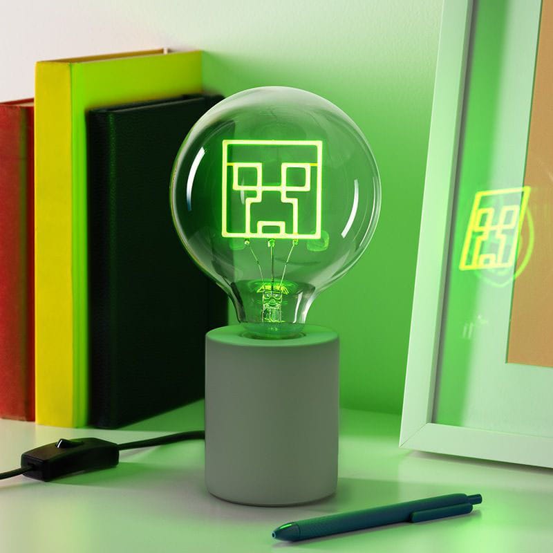 Minecraft Neon LED-Lampe Creeper  - Versand: 5-7 Tage nach Bestellung