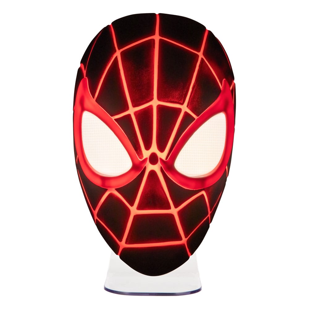 Spider-Man 3D LED Leuchte Miles Morales Mask   - Versand: 5-7 Tage nach Bestellung