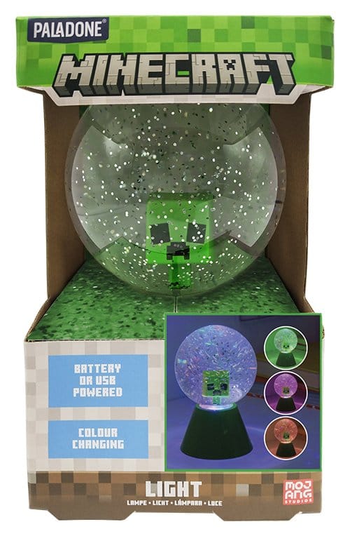 Minecraft Leuchte LED Glitter Ball - Preorder - ETA: 25.08.2026
