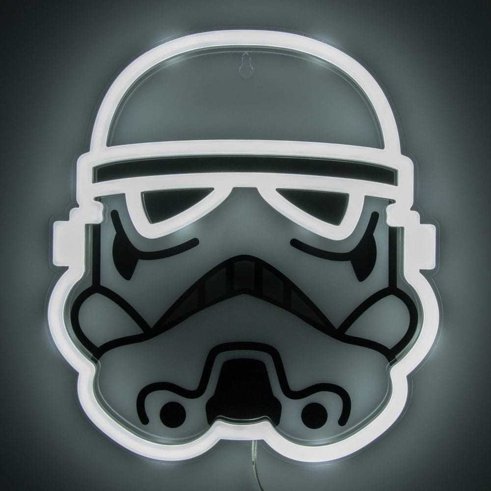 Star Wars LED Wandleuchte Stormtrooper Neon      - Versand: 5-7 Tage nach Bestellung