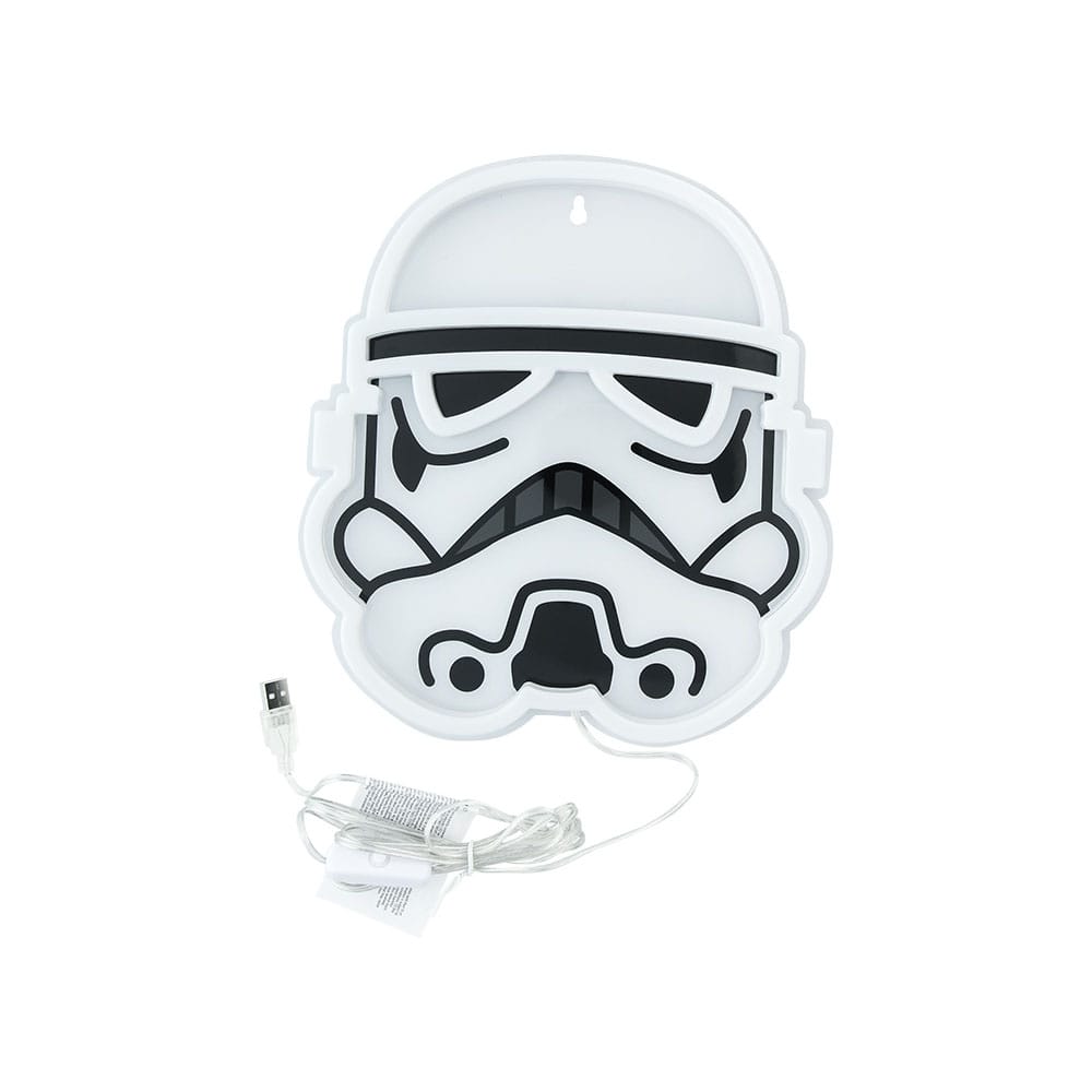 Star Wars LED Wandleuchte Stormtrooper Neon      - Versand: 5-7 Tage nach Bestellung