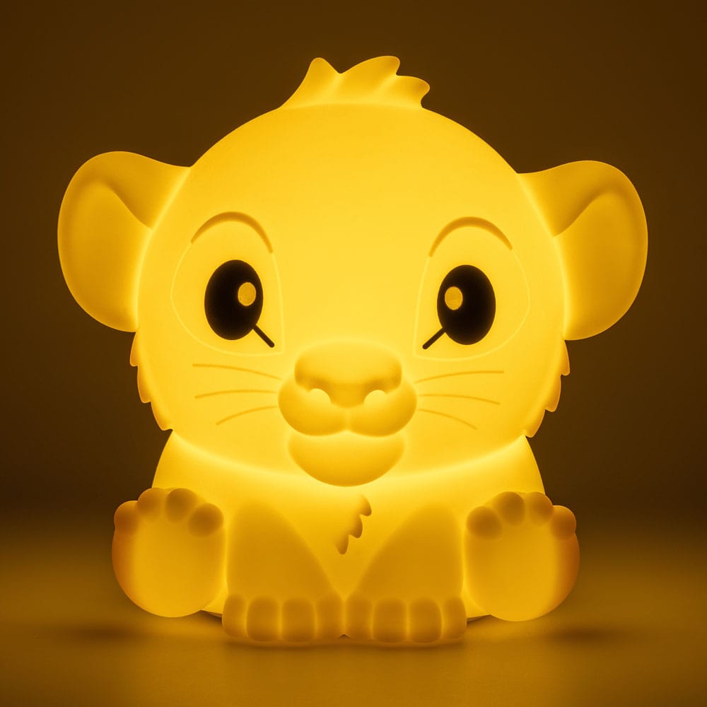 Disney Squishy Glo Silikon-Leuchte König der Löwen Simba 15 cm   - Versand: 5-7 Tage nach Bestellung