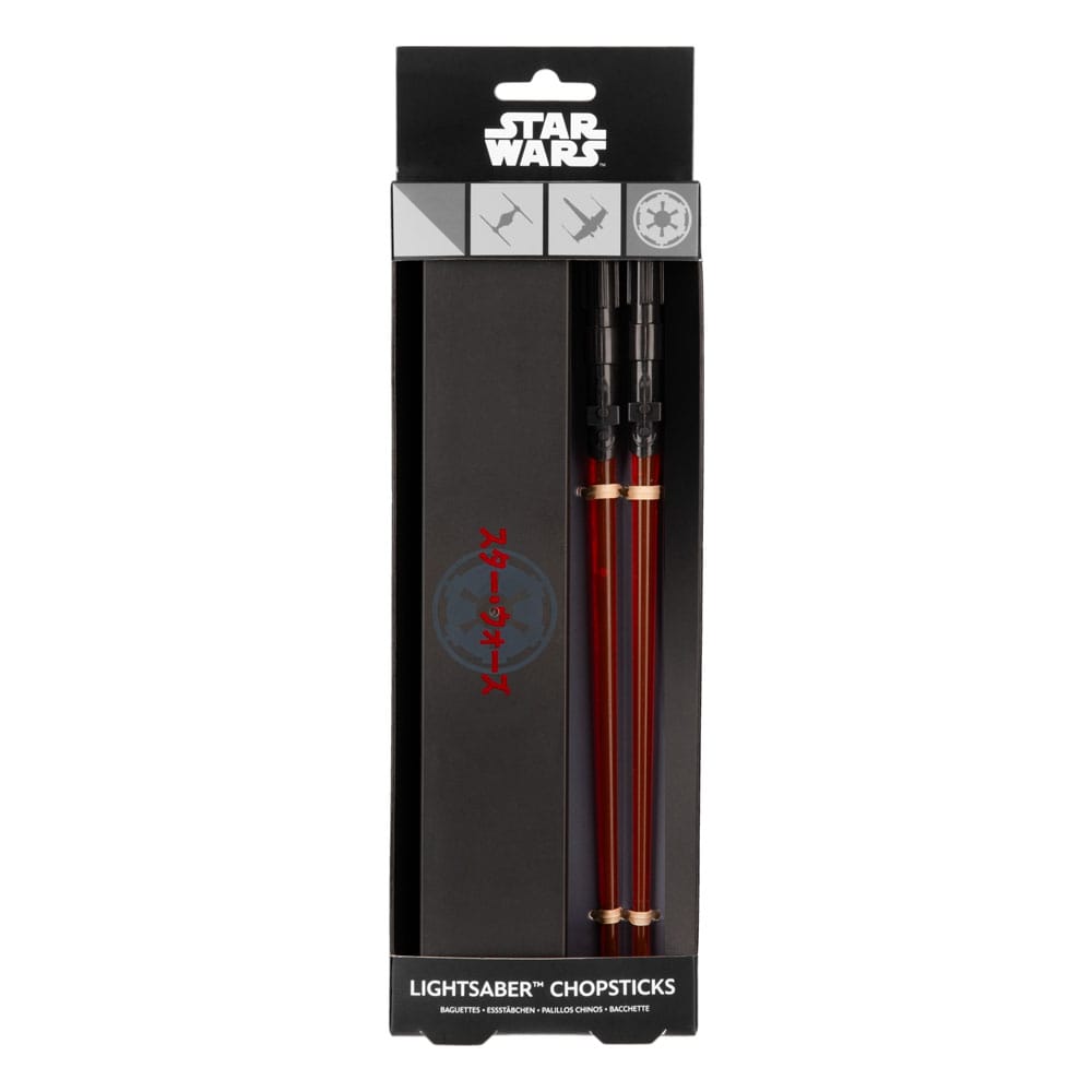 Star Wars Leucht-Essstäbchen Lichtschwert    - Preorder - ETA: 08.09.2025