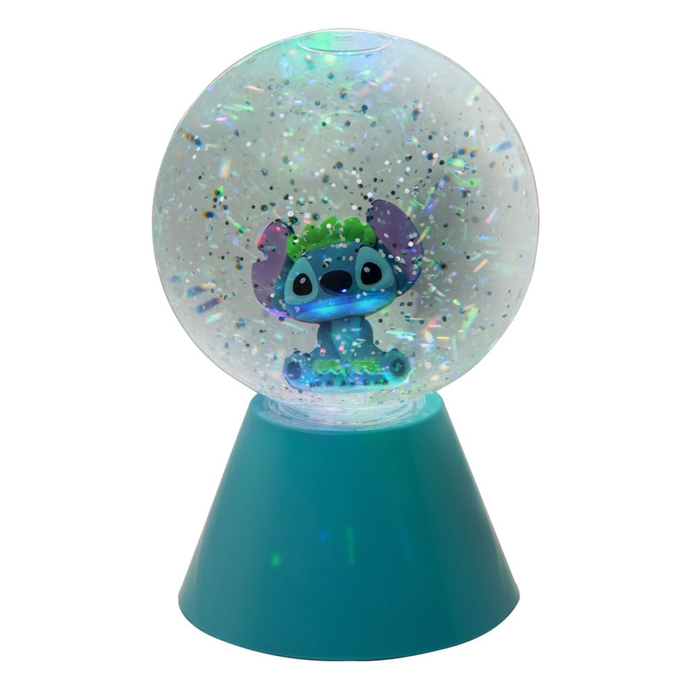 Lilo & Stitch LED-Lampe Stitch Glitter Ball 17 cm - Versand: 7 Tage nach Bestellung