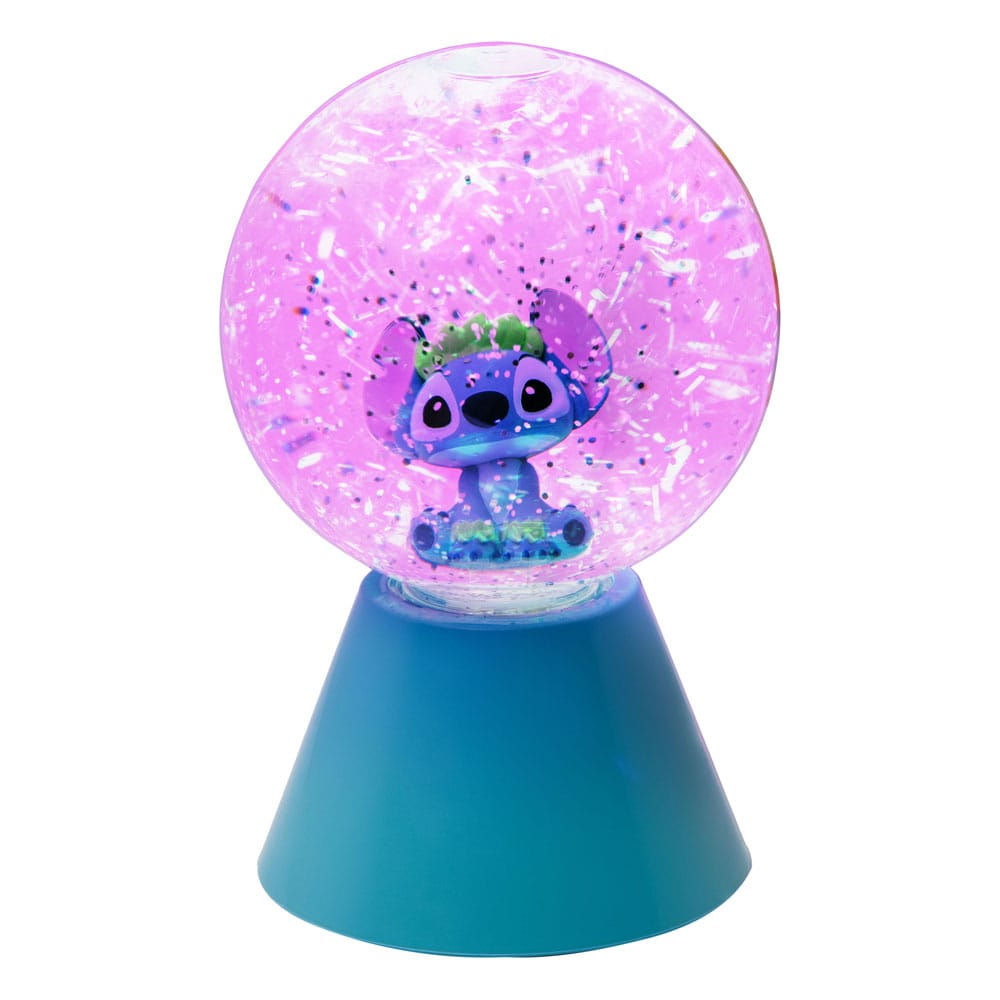 Lilo & Stitch LED-Lampe Stitch Glitter Ball 17 cm - Versand: 7 Tage nach Bestellung