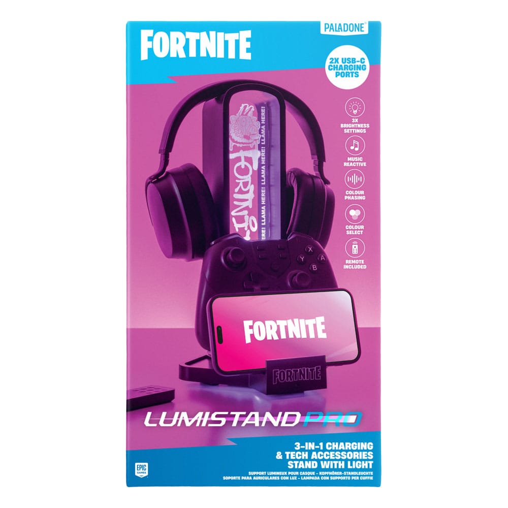 Fortnite Kopfhörer-Halter mit Beleuchtung 30 cm  - Preorder - ETA: 14.05.2026