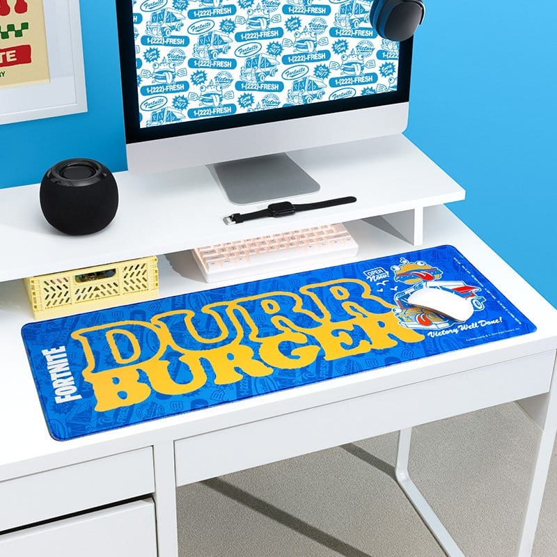 Fortnite Mousepad Durr Burger 81 x 30 cm - Preorder - ETA: 25.01.2027