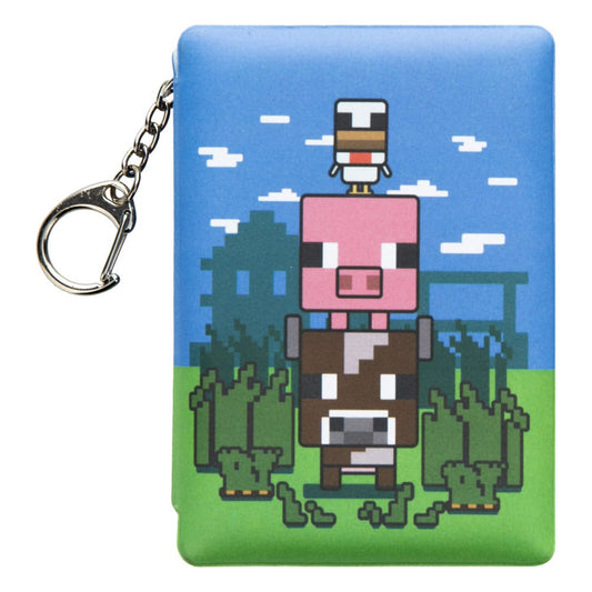 Minecraft Schlüsselanhänger Puffy Notepad  - Versand: 5-7 Tage nach Bestellung