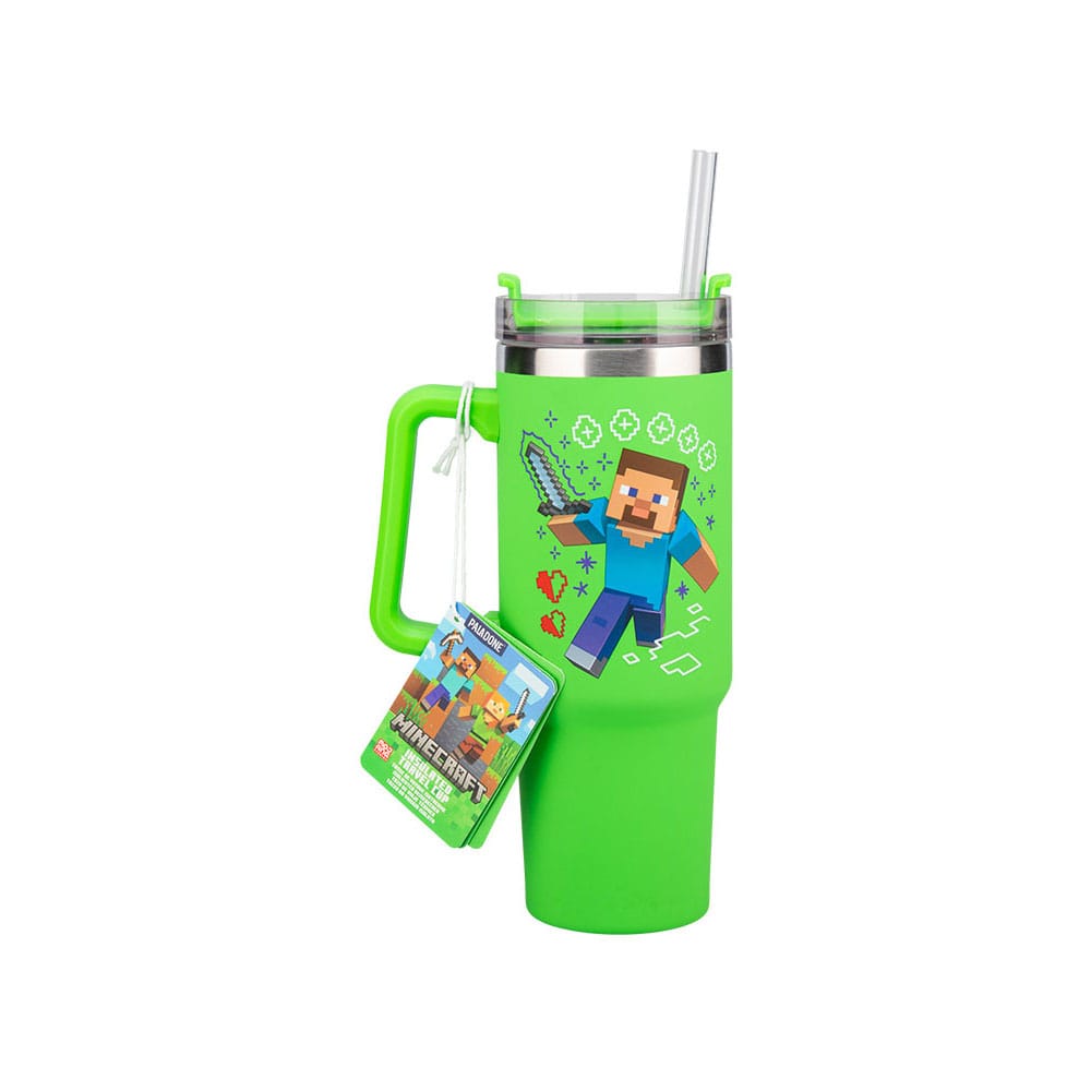 Minecraft Trinkbecher To Go Green   - Versand: 5-7 Tage nach Bestellung