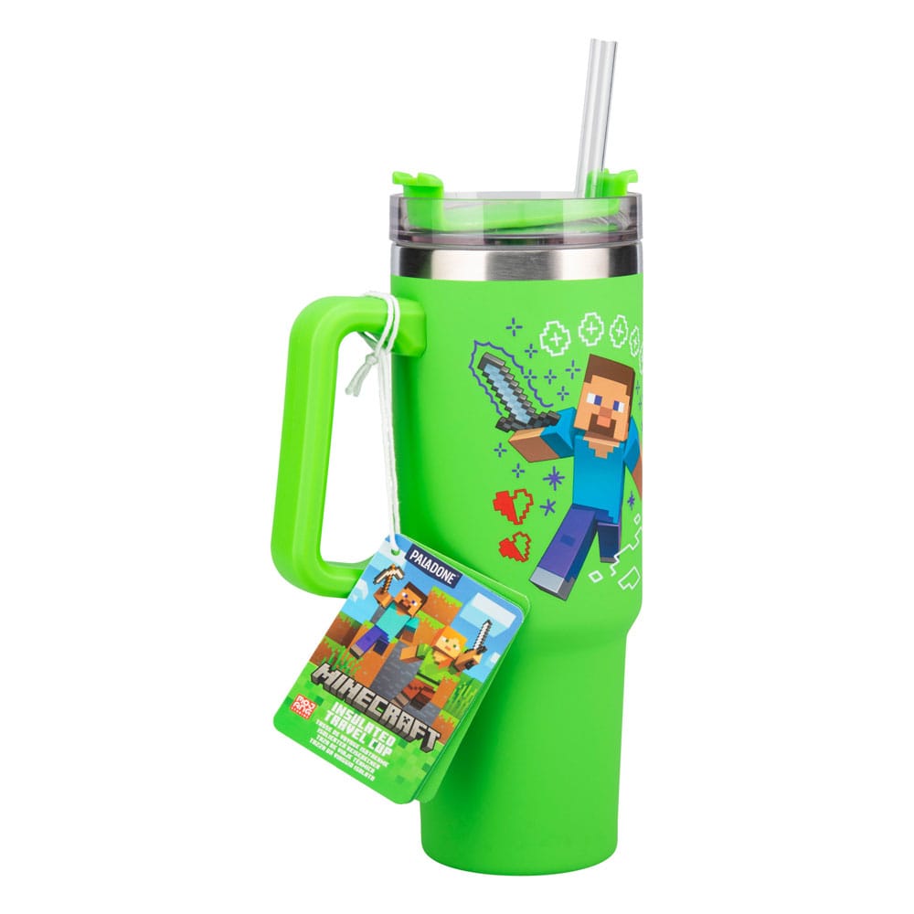 Minecraft Trinkbecher To Go Green   - Versand: 5-7 Tage nach Bestellung