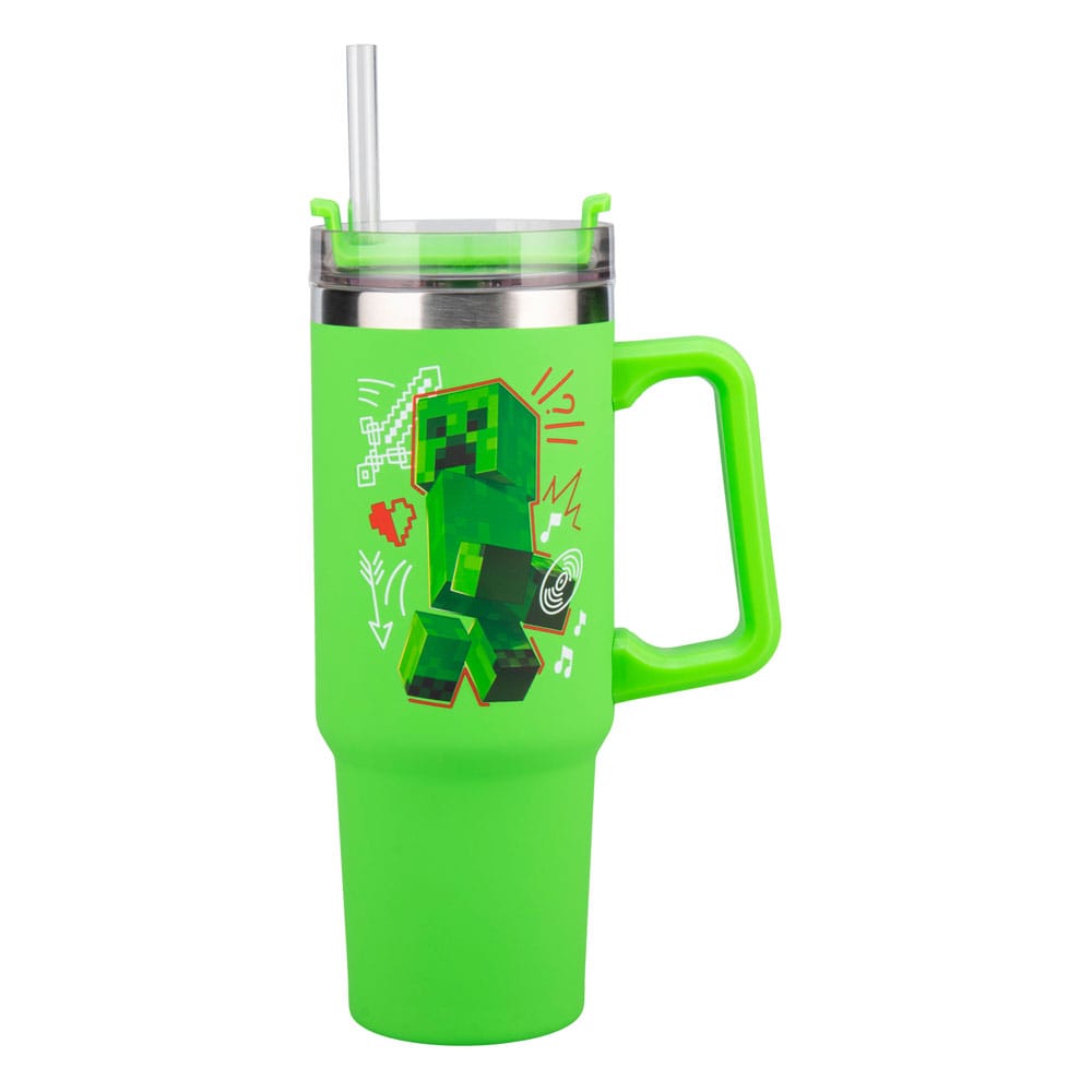 Minecraft Trinkbecher To Go Green   - Versand: 5-7 Tage nach Bestellung