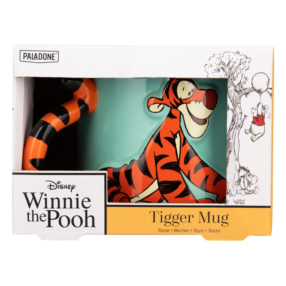 Disney Shaped Tasse Winnie Puuh Tigger    - Versand: 5-7 Tage nach Bestellung